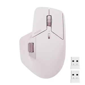 Rapoo MT760L Multi-Device Wireless Mouse Bluetooth 5.0 2.4GHz Multi-Mode Pink - Bild 1 von 7
