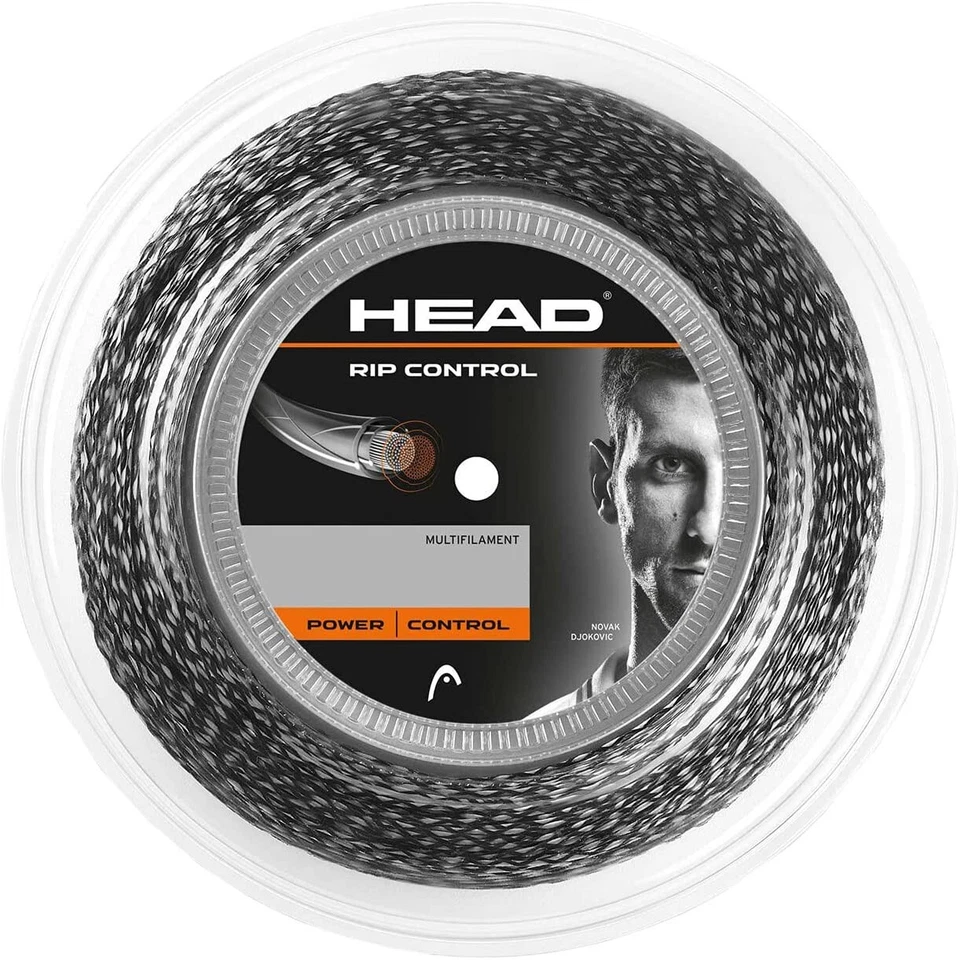 HEAD RIP Control Tennisschlägersaite - 1,25 mm / 17 - 200 m Rolle - schwarz - Bild 1 von 1