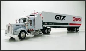 KENWORTH W900 Semi Trailer 1/43 Trucks Diecast Castrol Custom Graphics - Picture 1 of 6
