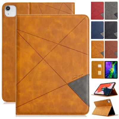 Schutzhülle für iPad 5/6/7/8/9th Air 2 3 Pro 11 Mini 4 5 Smart Leder Case Tasche - Bild 1 von 4