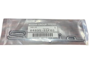 NISSAN Silvia S14 EMBLEM TRUNK LID 84895-65F60 Genuine JDM OEM - Picture 1 of 2