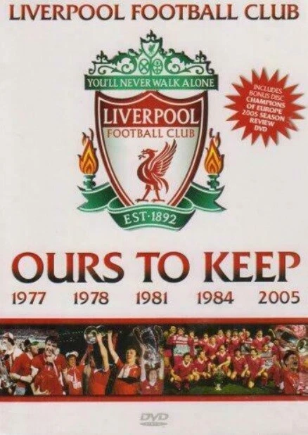 Liverpool FC, 5 DVD Box Set, Champions of Europe 2005, Ours To Keep! - Image 1 of 1