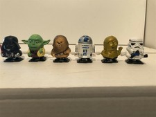 Star Wars set of 6 Unlicensed wind-up walking figures (Circa 1997) Japanese?