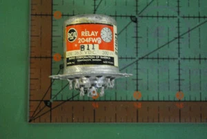 RCA RELAY 200 ohm 26.5VDC 204FW3 B11 VINTAGE 20 PIN - Picture 1 of 2