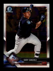 2018 Bowman Chrome #10 Gary Sanchez New York Yankees - Picture 1 of 2