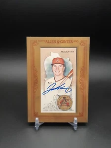 2023 Topps Allen & Ginter Framed Mini Auto Jake McCarthy #MA-JMC Auto - Picture 1 of 2