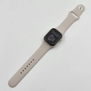 Apple Watch Series 9 MR8U3CL/A 41mm Starlight M/L - Photo 1 sur 9