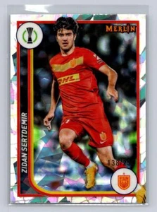 2023-24 Topps Merlin UEFA #53 Zidan Sertdemir -Atomic Refractor 138/250 - Picture 1 of 2