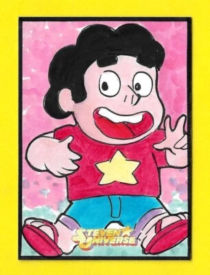 2019 Cryptozoic Steven Universe 1/1 Sketch Card by Artist David Lee - Image 1 of 3