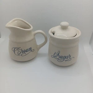 Farmhouse Style Cream & Sugar - Picture 1 of 4