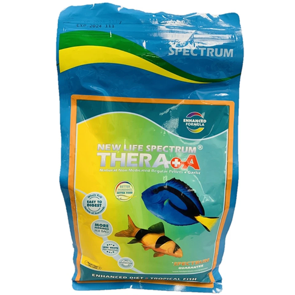 New Life Spectrum THERA+A Regular Pellets 2200g Garlic Enhanced Diet Fish Food