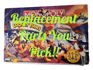 Monopoly Looney Tunes Limited Collector's Replacement Parts Pieces You Pick - Picture 1 of 21