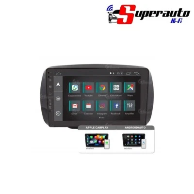 Autoradio Jfsound JF-039S2-X7C fit SMART ForTwo dal 2015 PRO Android Apple WiFi - Immagine 1 di 4