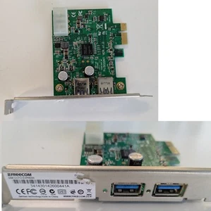 scheda freecom PCI-E Pcie USB 3,0 - Photo 1/1
