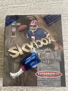Fleer Skybox 1999 Metal Universe Football Cards Retail Box - Picture 1 of 10
