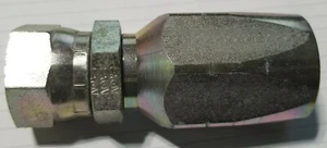 4010-12-12FJX, Aeroquip, 3/4" FJX x 3/4" - 2 Wire Reusable Hydraulic Fitting - Picture 1 of 3