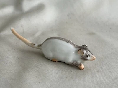 Schöne Meissen Figur als Kriechende Maus / Ratte - Bild 1 von 4