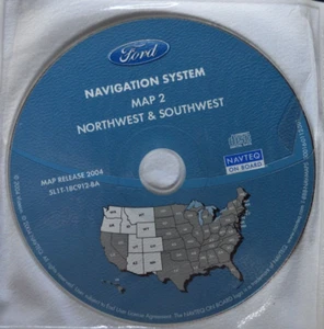 05 06 Ford Expedition Navigation Disc Map 2 Northwest Southwest 5L1T-18C912-BA - Picture 1 of 1