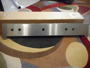 Wolf 36 in Range Stainless Steel Control Panel Back splash NEW Part Free Ship (B - Picture 1 of 5