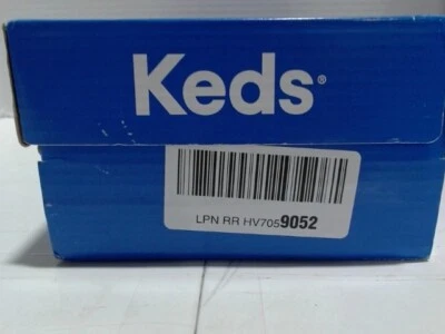 UsedLikeNew_Keds womens Kickstart Leather Sneaker, White/Blue, 7 - Image 1 of 4