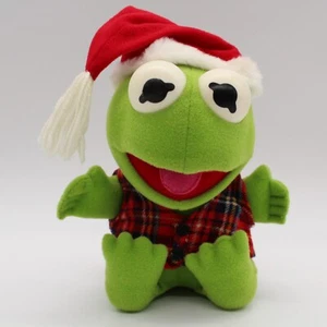 Vintage 1987 Jim Hensons Baby Kermit McDonalds Weihnachten Muppet Babys Plüsch - Bild 1 von 8