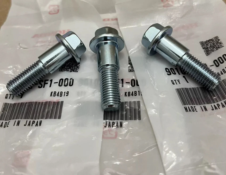 JUEGO DE 3 PERNOS DE MEDIO EJE INTERMEDIO GENUINO OEM HONDA ACURA CIVIC SI DOHC VTEC Foto 1 de 2