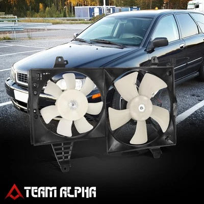 Conjunto de ventilador de radiador de motor Volvo V40 2000-2004 1,9 L 4 cilindros estilo de fábrica Foto 1 de 4