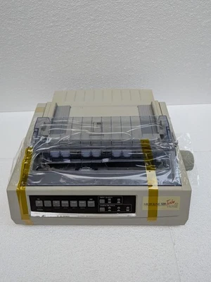 OKI Microline 320 Turbo/D  9-Pin Dot Matrix Printer w/ accessories & Ribbon - Image 1 of 4