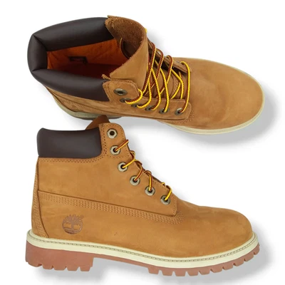 Timberland 6in Botas Cuero Nubuck Niños 6 39EU Impermeables PrimaLoft 200g Miel Foto 1 de 4