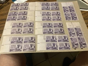 US Mint OG NH Scotts 954, 10 plate blocks Actual Pics (8 Plate Blocks 23777) - Picture 1 of 2