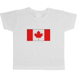 'Canadian Flag' Children's / Kid's Cotton T-Shirts (TS023049) - Picture 1 of 9