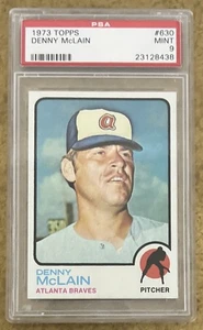 1973 Topps #630 - Denny McLain PSA 9 - MINT - Bild 1 von 2