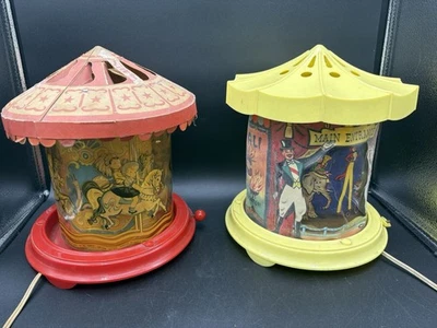 Par de modelos de luces de carrusel Econolite para carrusel tienda de circo Foto 1 de 4