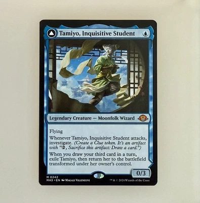 Magic the Gathering: Tamiyo, Inquisitive Student Modern Horizons 3 Regular NM - Image 1 of 3