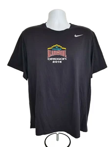 Oregon DUCKS Football TEAM ISSUED 2016 ALAMO BOWL Nike TEE SHIRT     Men's  XL - Picture 1 of 3