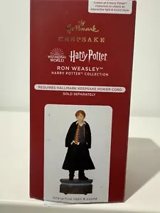Hallmark Keepsake Harry Potter Interactive Light And Sound Ornament RON WEASLEY - Bild 1 von 2