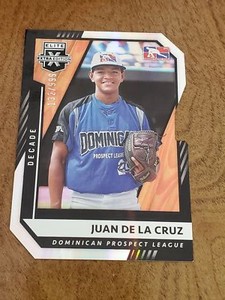 2021 Elite Extra Edition Decade Die Cut #197 Juan De La Cruz 132/999