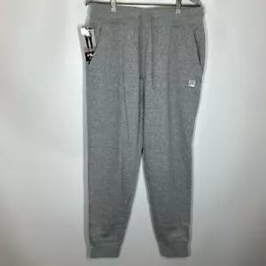 FILA | NWT Women’s M Medium Grey Fleece Heritage Jogger Pant Sweatpants - Picture 1 of 6