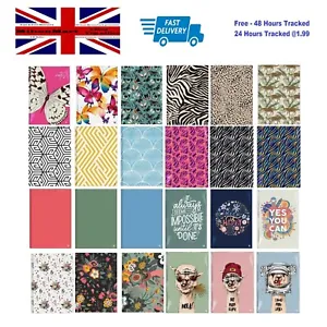 A4 Hardback Notebooks Lined Journal Planner Books Ruled Pads Writing Notepads - Picture 1 of 50