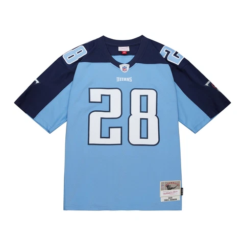 Tennessee Titans Chris Johnson Mitchell & Ness Alternate 2009 NFL Legacy Jersey Cover