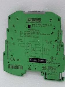 PHOENIX CONTACT MINI MCR-SL-PT100-UI-NC 2864273 RESISTANCE THERMOMETER MEASURING - Picture 1 of 5