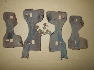 1972 72 FORD GRAN TORINO & RANCHERO RADIATOR SUPPORT TO HEADLIGHT BRACKETS - Picture 1 of 2