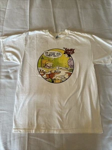 T-shirt grande vintage Tultex The Family Circus 1999 "Abbiamo chiesto a Dio di benedire..." - Foto 1 di 5