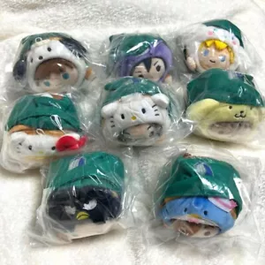 Attack on Titan x Sanrio Plush Mascot Munyukoro Collection All 8 types set New - Picture 1 of 9