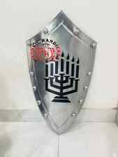 Crusader Templar Warrior Shield Medieval Heater Shield Larp Metal Replica Shield