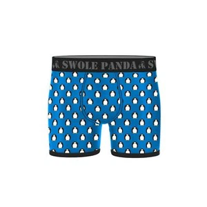 Swole Panda weich tailliert Bambus Boxershorts für Männer 1 Paar Pinguin Unterwäsche - Bild 1 von 1