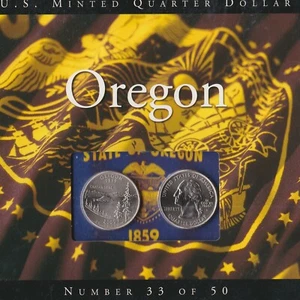 2005 Oregon U.S. Quarter Uncirculated Collectors Mint Set - Picture 1 of 2