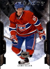 2011-12 Artifacts Canadiens Hockey Card #36 Lars Eller