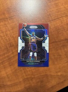 2021-22 Panini Prizm Red White Blue Patrick Ewing Prizm SP HOF KNICKS