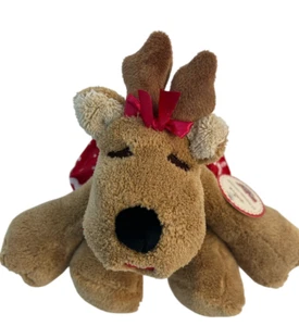 Hallmark 'Lil Rhonda Rentier Plüschtier Weihnachten Stofftier Floppy 12 Zoll Neu mit Etikett - Bild 1 von 9